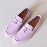Loro Piana Summer Charms Walk Loafer - Light Purple