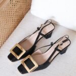Roger Vivier Belle Vivier Slingback - Black
