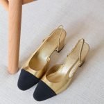 Chanel Slingback 65mm - Gold