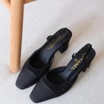 Chanel Slingback 65mm - Shining Black