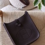 Hermes Evelyne 16cm - Coffee