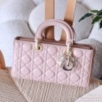 Dior Lady D-Joy Bag 26cm - Light Nude