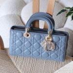 Dior Lady D-Joy Bag 26cm - Blue