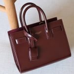 YSL 22cm bag - Plane Burgundy