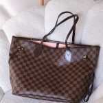 Louis Vuitton Neverfull MM bag - Monogram with brown handles