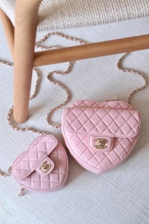 Chanel Heart bag - Mini & Large