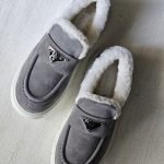 Prada Suede loafer - Women’s - Gray