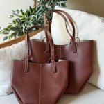 Polène Cyme Mini/Large - Dark brown