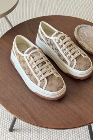 Gucci GG Brown sneakers