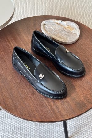 Chanel CC slingback loafers - Close