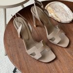 Hermes Holy 105 sandal - étoupe