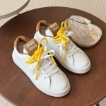 Miu Miu Leather sneakers - Yellow