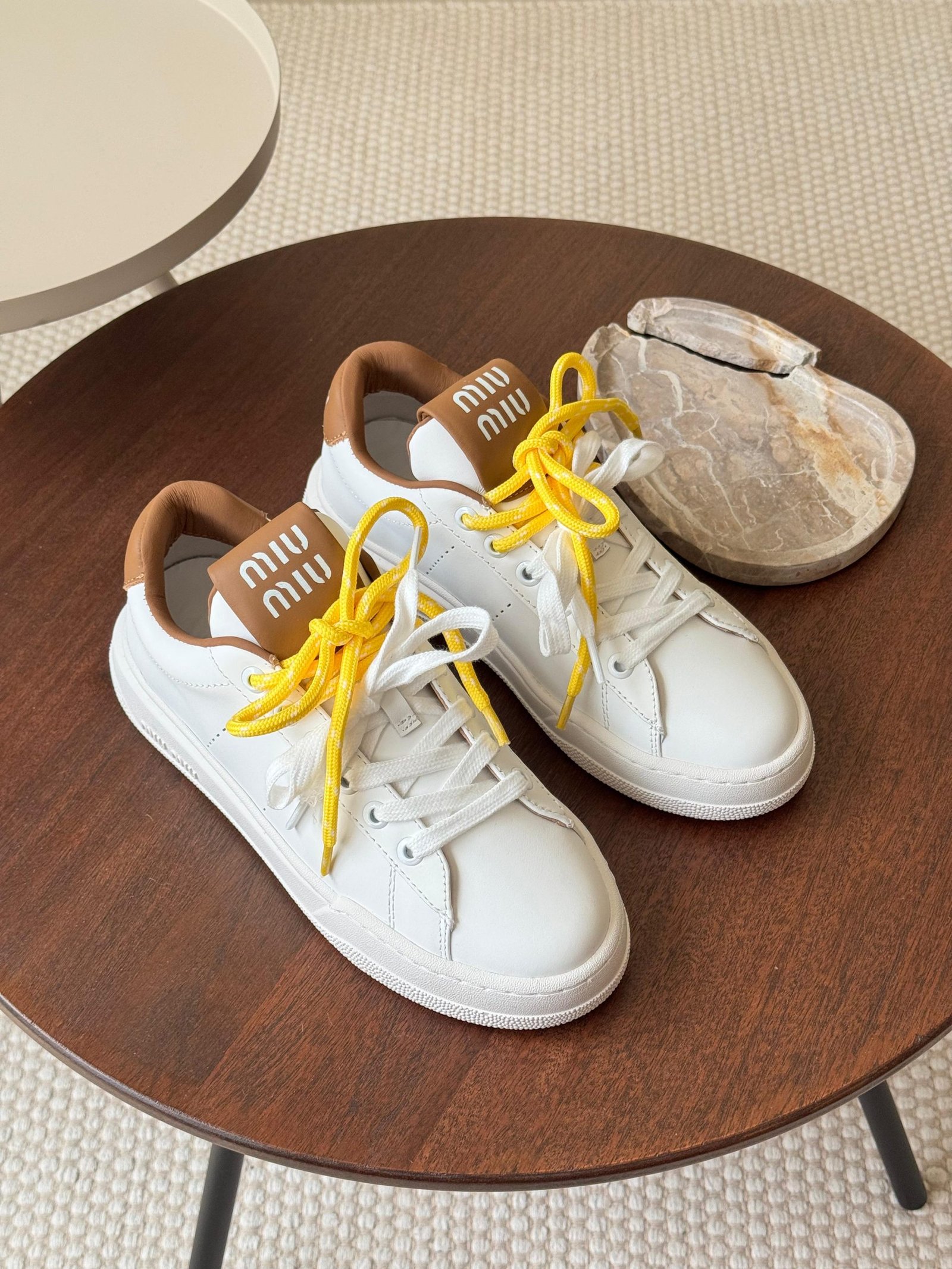Miu Miu Leather sneakers