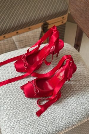 Louboutin Cassia Lace Up 100mm