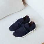 Loro Piana 360 LP Lady Flexy Walk Sneaker - Navy