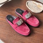 Hermes Iota mule - Burgundy