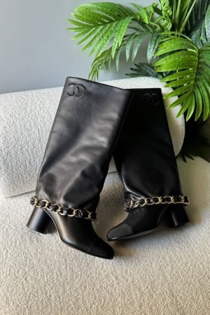 Chanel high boot