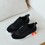 Hermes Bouncing sneaker - Women - Black orange