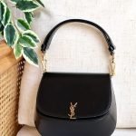 YSL Voltaire 19cm Bag - Black