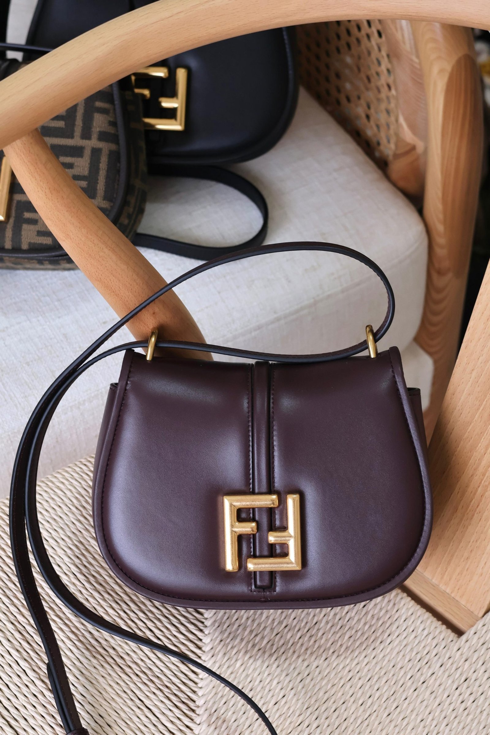 Fendi C'mon mini crossbody 19cm bag - Image 5