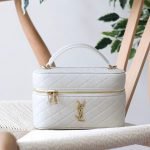 YSL Gaby Vanity leather shoulder bag - White
