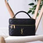 YSL Gaby Vanity leather shoulder bag - Black