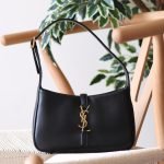 YSL Le 5 À 7 Hobo 24cm Bag - Black