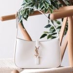 YSL Le 5 À 7 Hobo 24cm Bag - White