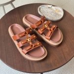 Celine Tippi Slide - Brown