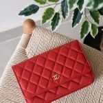 Chanel Wallet on Chain 19cm - Red