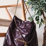 Chanel 22 handbag - Maroon