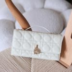 Dior my dior mini 21cm bag - White