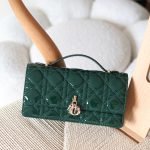 Dior my dior mini 21cm bag - Dark Green