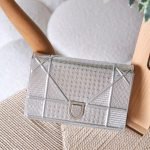 Dior Diorama 19cm bag - Silver