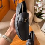 LV Silverstone Moccasin - Black