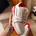 LV Trainer Sneaker - All Color - Red