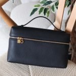 Loro Piana 27cm Bag - Black