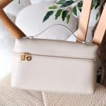 Loro Piana 27cm Bag - off white