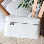 Loro Piana 27cm Bag - White