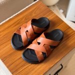 Hermes Kazimir sandal - Brown