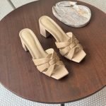 YSL Square heel - Apricot