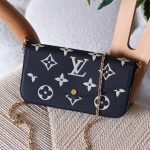 Louis Vuitton Pochette Félicie 21cm - Dark Blue