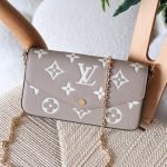 Louis Vuitton Pochette Félicie 21cm - Beige