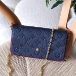 Louis Vuitton Pochette Félicie 21cm - Navy