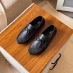 LV Driver Mocassin - Black