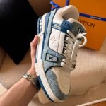 LV Trainer Sneaker - All Color - Classic Blue