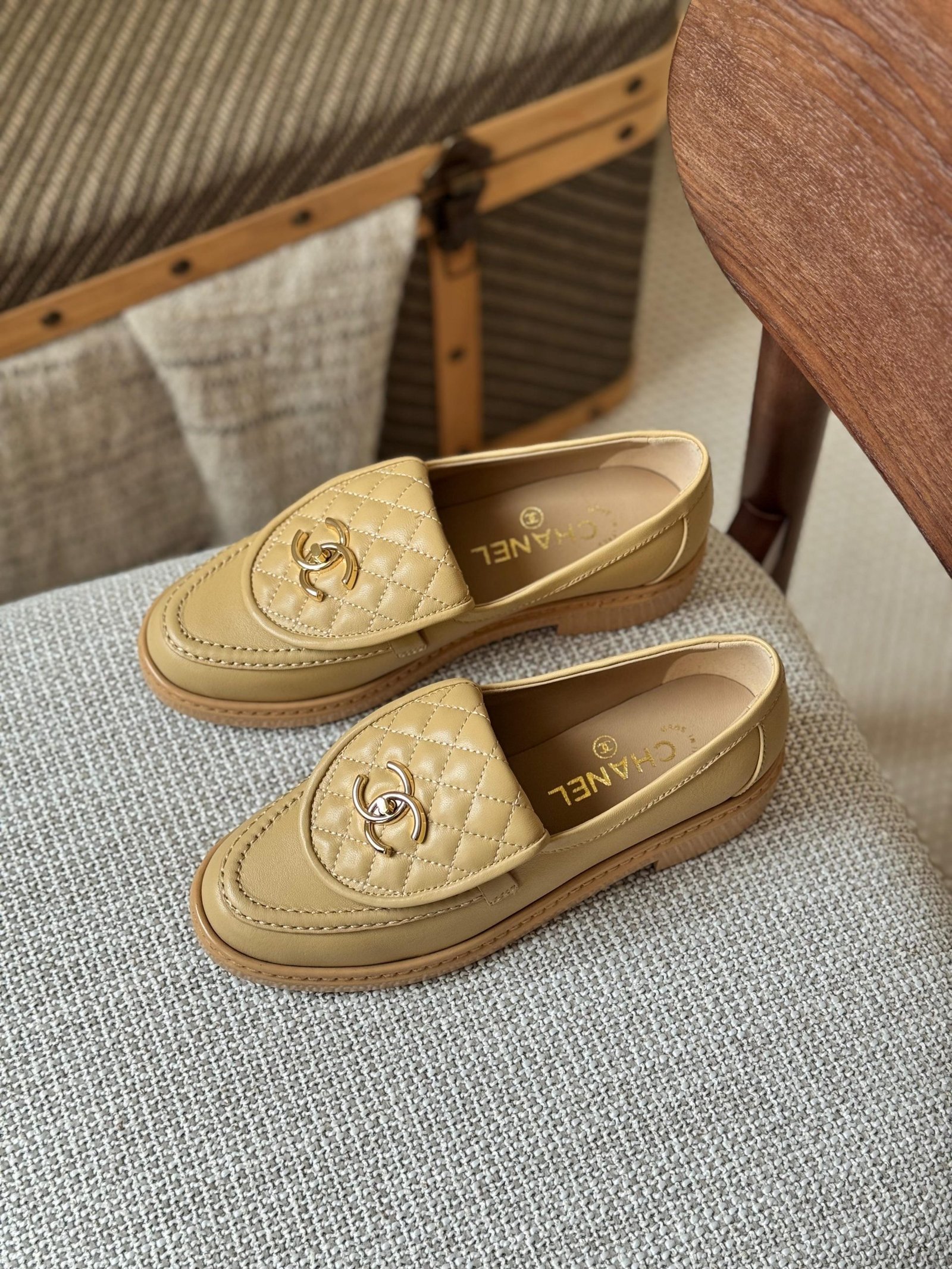 Chanel Moccasins Lambskin - Image 3
