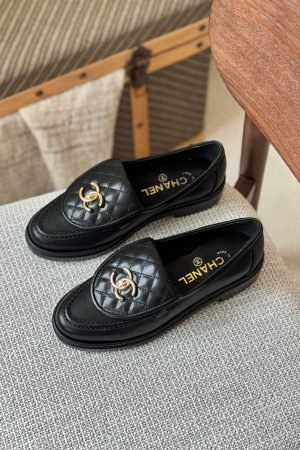 Chanel Moccasins Lambskin