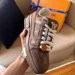 LV Trainer Sneaker - All Color - Dark brown