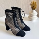 Dior Naughtily-D Heeled Ankle Boot - Black